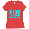 many lives Ladies Fitted T-Shirt