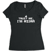 trust me, i'm asian   chinese vietnamese korean japanese lol pride tee Women's Triblend Scoop T-shirt