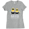 men in black Ladies Fitted T-Shirt