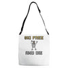 ski free and die Adjustable Strap Totes