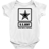 us army this we'll defend Baby Onesie