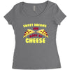 sweet dreams Women's Triblend Scoop T-shirt