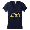 little Women's V-Neck T-Shirt