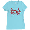 bloodbath logo Ladies Fitted T-Shirt