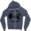 old school tech support Zipper Hoodie
