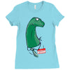 my name is apatosaurus Ladies Fitted T-Shirt