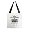 Good Looking Childcare Worker Doesnt Get Better Than Tote Bags