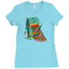 microwave Ladies Fitted T-Shirt