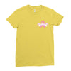 breast cancer survivor pocket Ladies Fitted T-Shirt