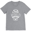 explore the world V-Neck Tee