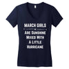 March Girls Women's V-Neck T-Shirt