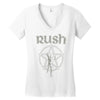 rush vintage starman Women's V-Neck T-Shirt