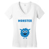 Creating A Lil Monster Baby Boy Women's V-Neck T-Shirt