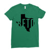 Beto Texas Map Ladies Fitted T-Shirt
