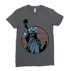 us flag 2 Ladies Fitted T-Shirt
