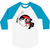 samurai jack and aku yin yang 3/4 Sleeve Shirt