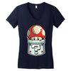 pocket power Women's V-Neck T-Shirt