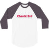 chaotic evil 3/4 Sleeve Shirt