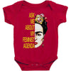 ask me about my feminist agenda frida kahlo Baby Bodysuit