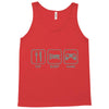 eat,sleep,game Tank Top