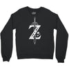 the legend of zelda - breath of the wild white logo Crewneck Sweatshirt