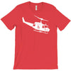 design uh 1h helicopter hubschrauber us army irak krieg war vietnam T-Shirt
