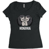 hedgehug Women's Triblend Scoop T-shirt