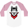 Siberian Husky 3/4 Sleeve Shirt