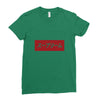 japan nice red Ladies Fitted T-Shirt