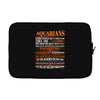 Aquarians Difficult Ones To Understand Zodiac Tees Laptop sleeve