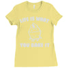 cupcake Ladies Fitted T-Shirt