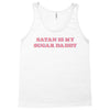 Satan Is My Sugar Daddy Tank Top