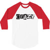 crazy 3/4 Sleeve Shirt