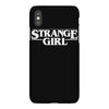 strange girl iPhoneX