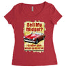 sell midget ideal christmas gift or present Women's Triblend Scoop T-shirt