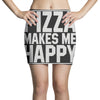 pizza makes me happy Mini Skirts
