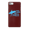 surf board surfer australia save a wave ride a surfer ocean iPhone 7 Case