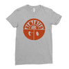 demented are go band logo screen printed Ladies Fitted T-Shirt