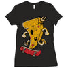 pizzaboarding Ladies Fitted T-Shirt
