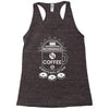 coffee &amp; contemplation Racerback Tank