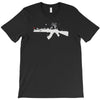 banksy style ak47 art   funny T-Shirt