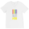 Lightsaber Rainbow V-Neck Tee