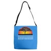 lion chant t   funny  lions joke king savannah africa retro big cat Adjustable Strap Totes