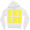 rude Zipper Hoodie