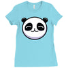 little panda Ladies Fitted T-Shirt
