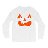fun face pumpkin Long Sleeve Shirts