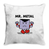 mr. metal Throw Pillow