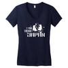 i'm huge Women's V-Neck T-Shirt