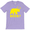 beer t shirt bear plus deer funny tee drinking college humor party shi T-Shirt