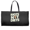 riots not diets Weekender Totes